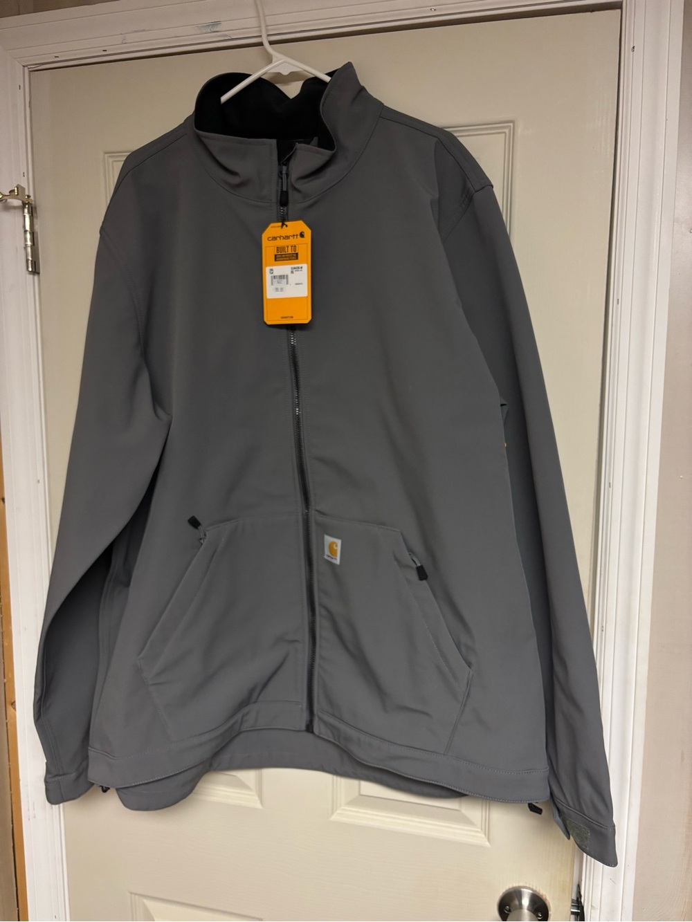 Carhartt Men's Gray Light Full-Zip Jacket